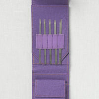 Lykke Flight 5" Interchangeable Mini Needle Set, US 0-2.5, Purple