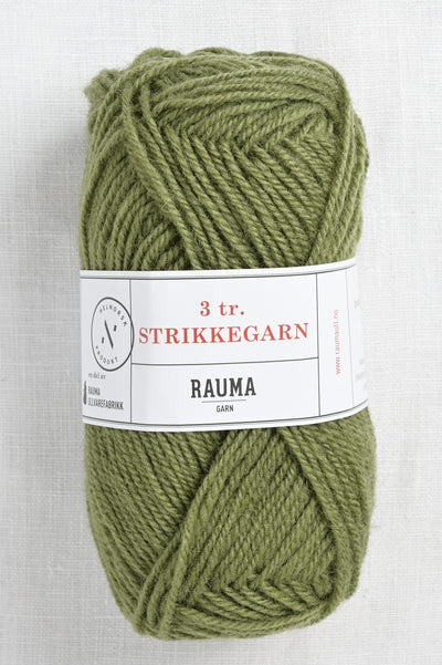 Rauma 3-Ply Strikkegarn 178 Khaki Green
