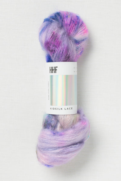 Hedgehog Fibres Kidsilk Lace Rain On Violets