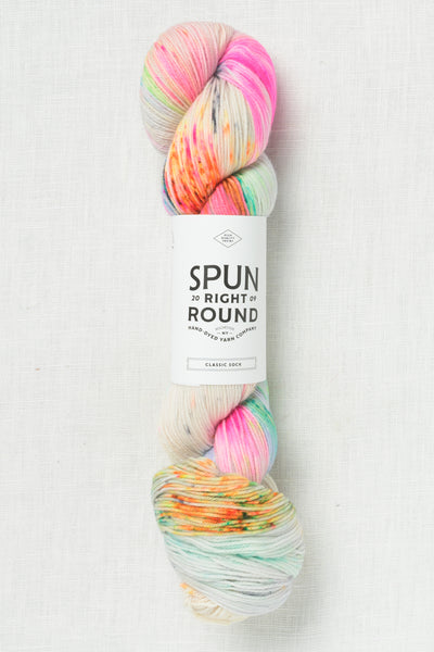 Spun Right Round Tweed DK Glitter Bomb