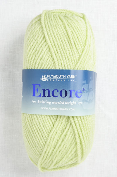 Plymouth Encore Worsted 450 Citrus Green