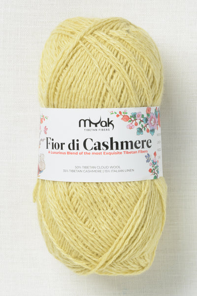 mYak Fior di Cashmere Mellow Yellow