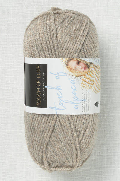 Lion Brand Touch of Alpaca 123 Taupe