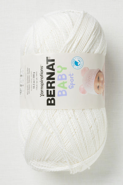 Bernat Baby Sport White Sparkle