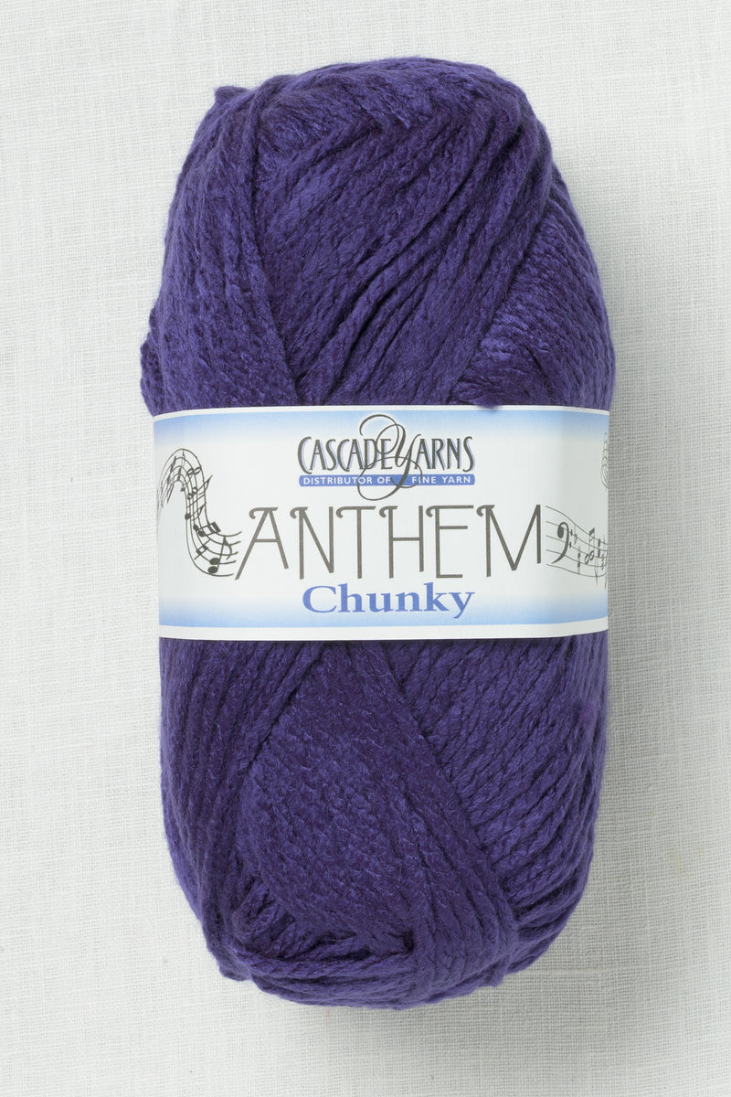 Cascade Anthem Chunky 34 Dark Lavender