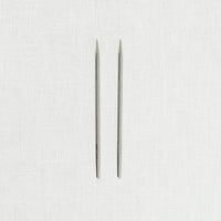 Lykke Flight 5" Interchangeable Mini Needle Set, US 0-2.5, Denim