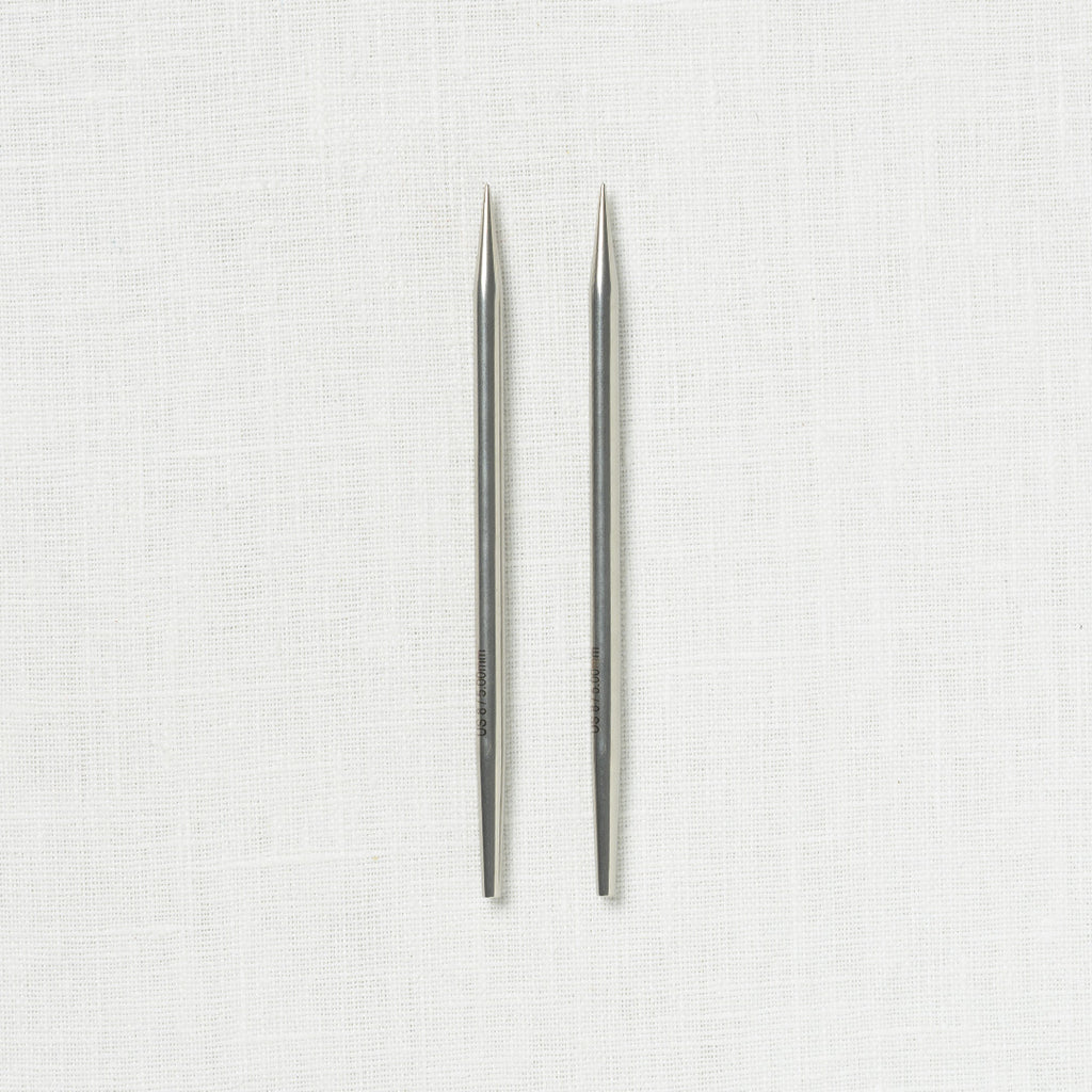 Lykke Flight 5" Deluxe Interchangeable Needle Set, US 3-10.5, Denim
