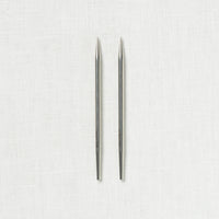 Lykke Flight 5" Deluxe Interchangeable Needle Set, US 3-10.5, Denim