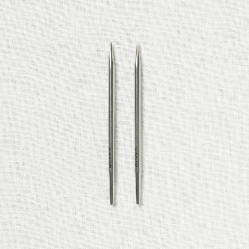 Lykke Flight 5" Deluxe Interchangeable Needle Set, US 3-10.5, Denim