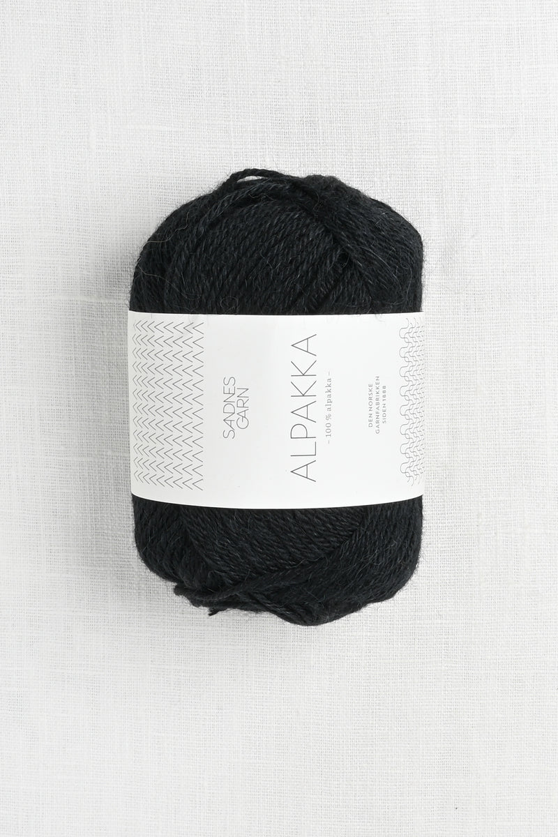 Sandnes Garn Alpakka 1099 Black