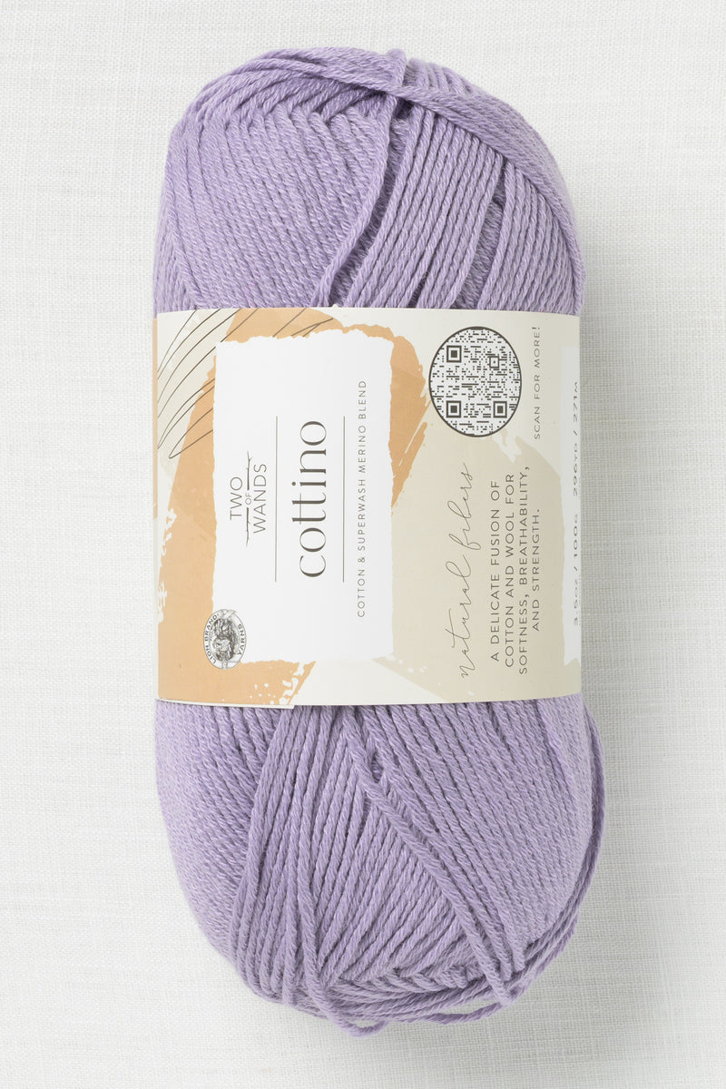 Lion Brand Two of Wands Cottino 144T Wisteria