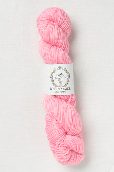 La Bien Aimee Merino DK Millennial Pink