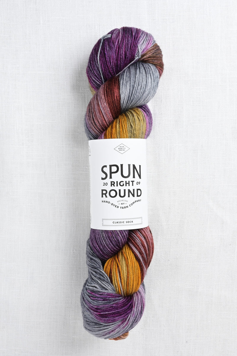 Spun Right Round Merino Aran Ugly in The Morning