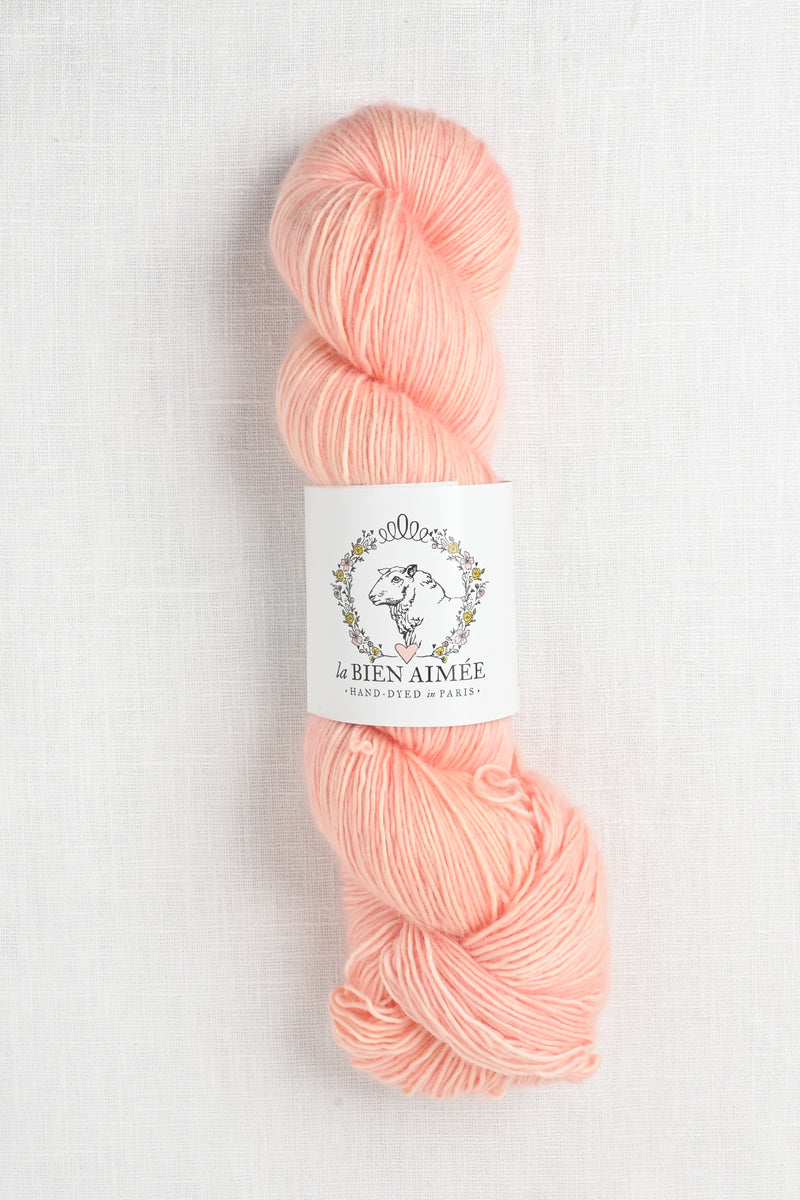 La Bien Aimee Big Merino Peach Sweater