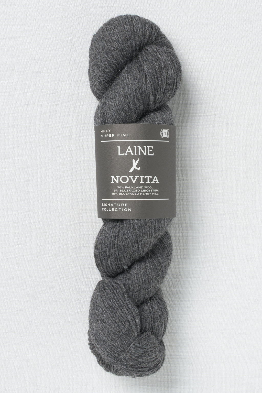 Laine X Novita 4ply 6261 Soft Claystone