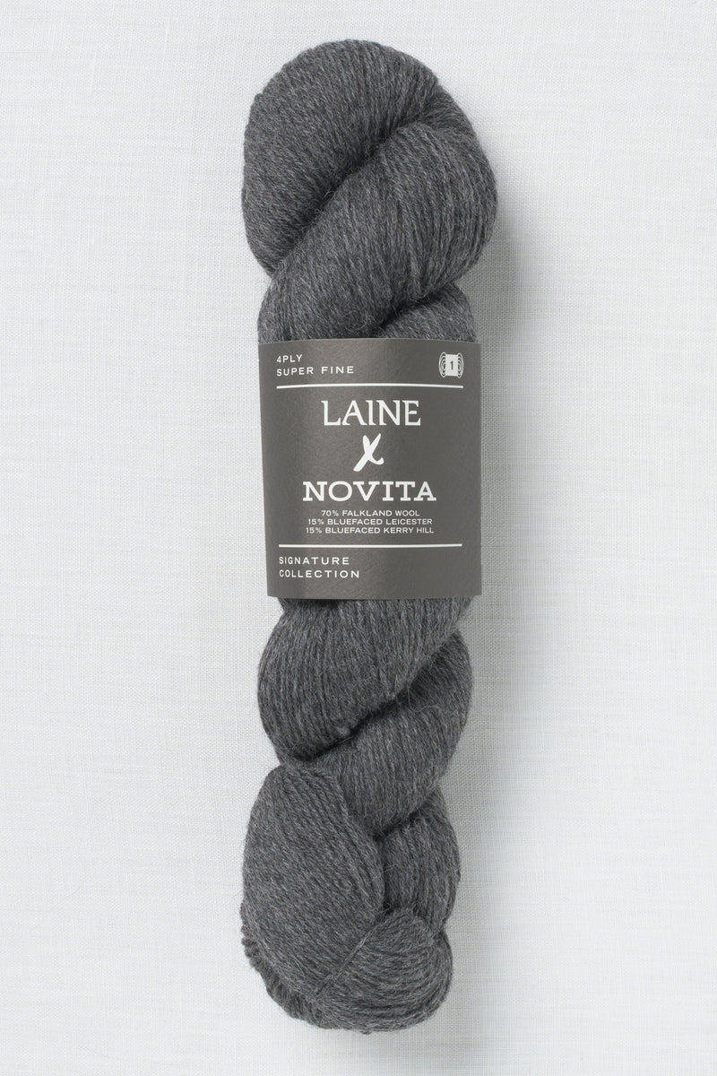 Laine X Novita 4ply 6261 Soft Claystone