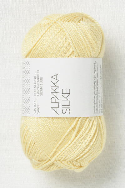 Sandnes Garn Alpakka Silke 2112 Soft Sunlight