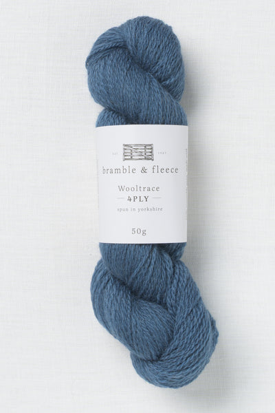 Bramble & Fleece Wooltrace 4ply 256 Denim