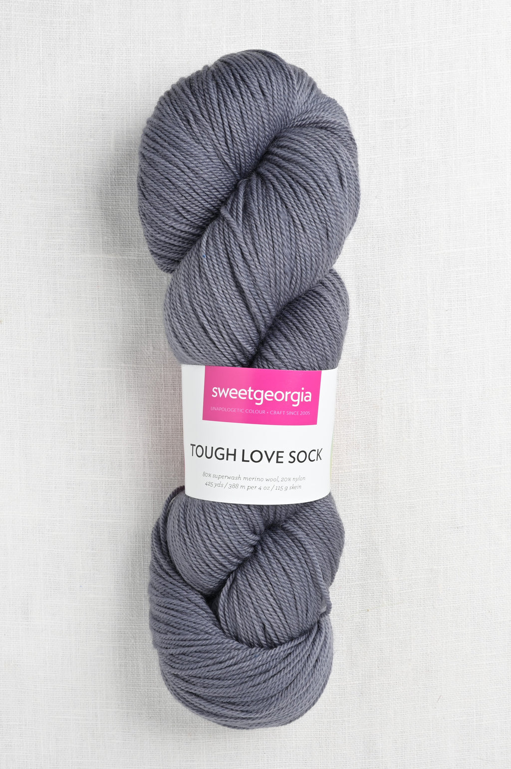 Sweet Georgia Tough Love Sock Slate