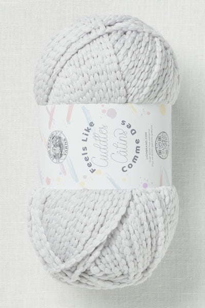 Lion Brand Feels Like Cuddles 149AJ Silver Cloud