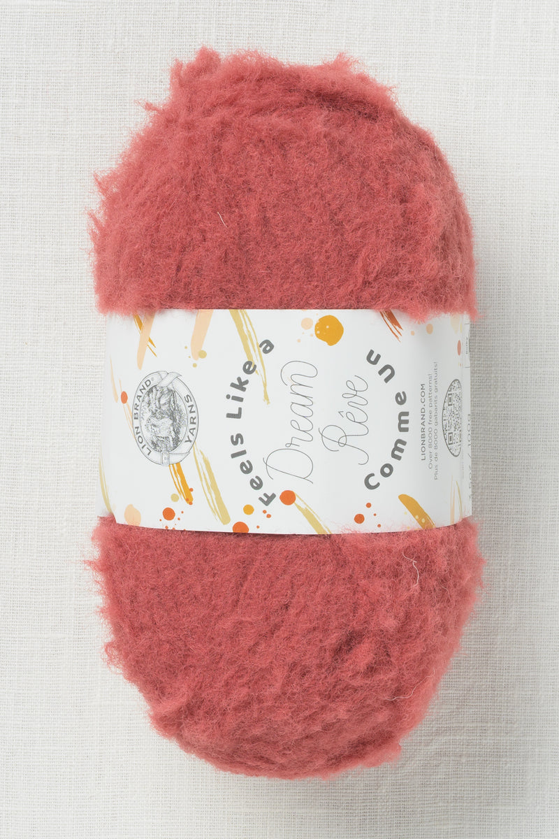 Lion Brand Feels Like a Dream 127P Cinnabar