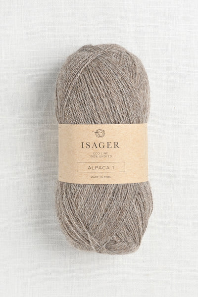 Isager Alpaca 1 E7S Walnut Heather Undyed
