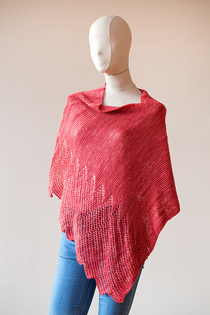 Harvest Step it Up Poncho by Urth Yarns
