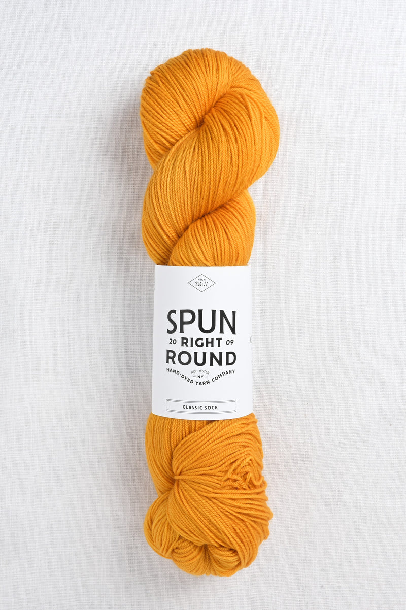 Spun Right Round Tweed DK Goldenrod