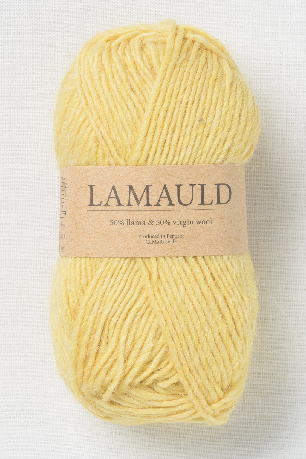 CaMaRose Lamauld 6116 Lysegul (Light Yellow)