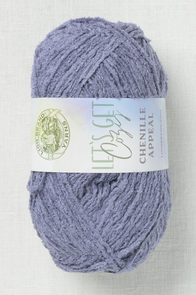 Lion Brand Chenille Appeal 108AE Blue Granite