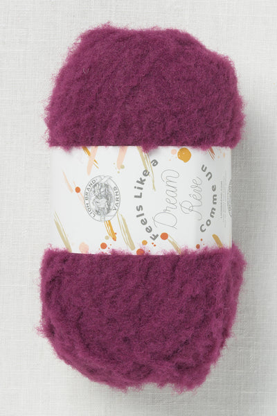 Lion Brand Feels Like a Dream 148AM Eggplant