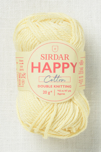 Sirdar Happy Cotton DK 770 Lemonade