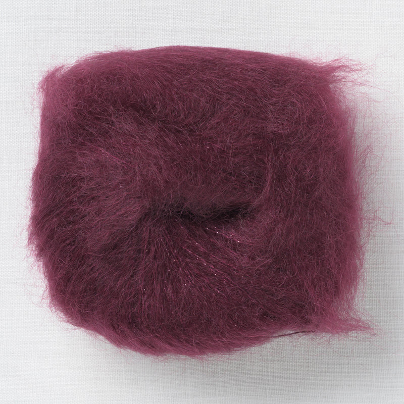 Lang Yarns Mohair Luxe Lame 180 Burgundy