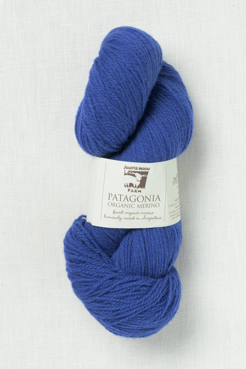 Juniper Moon Farm Patagonia Organic Merino 153 Cobalt