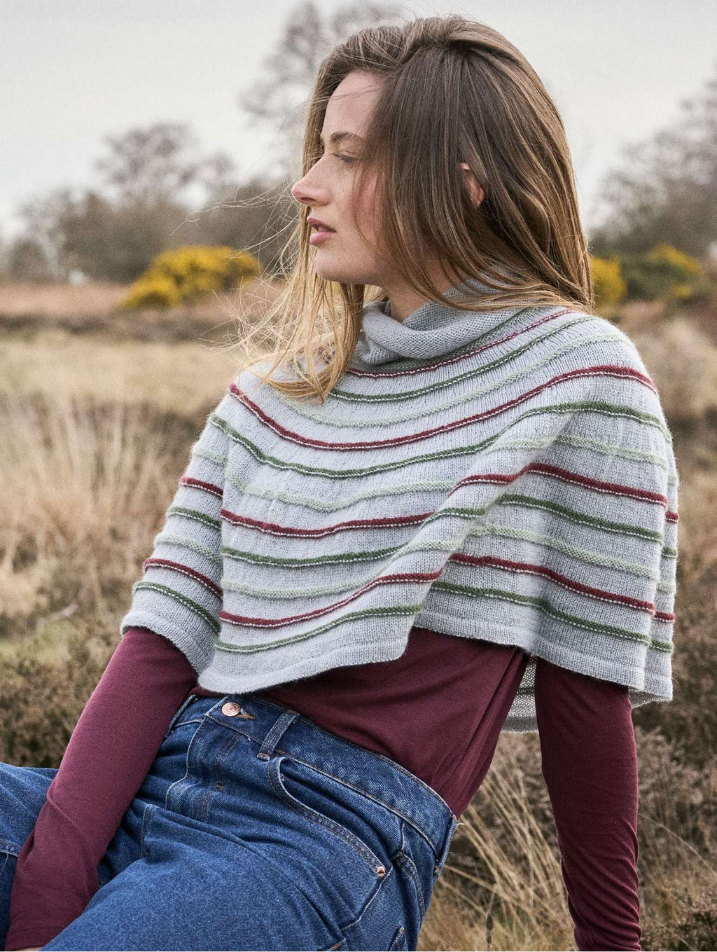 Sorrel Poncho by Bramble & Fleece