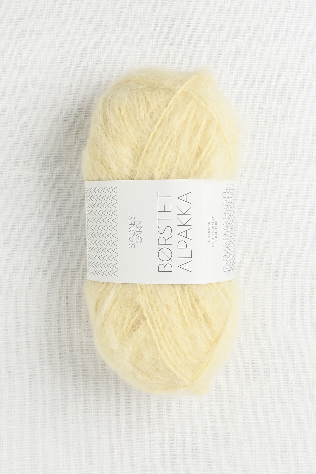 Sandnes Garn Borstet Alpakka 2112 Light Yellow