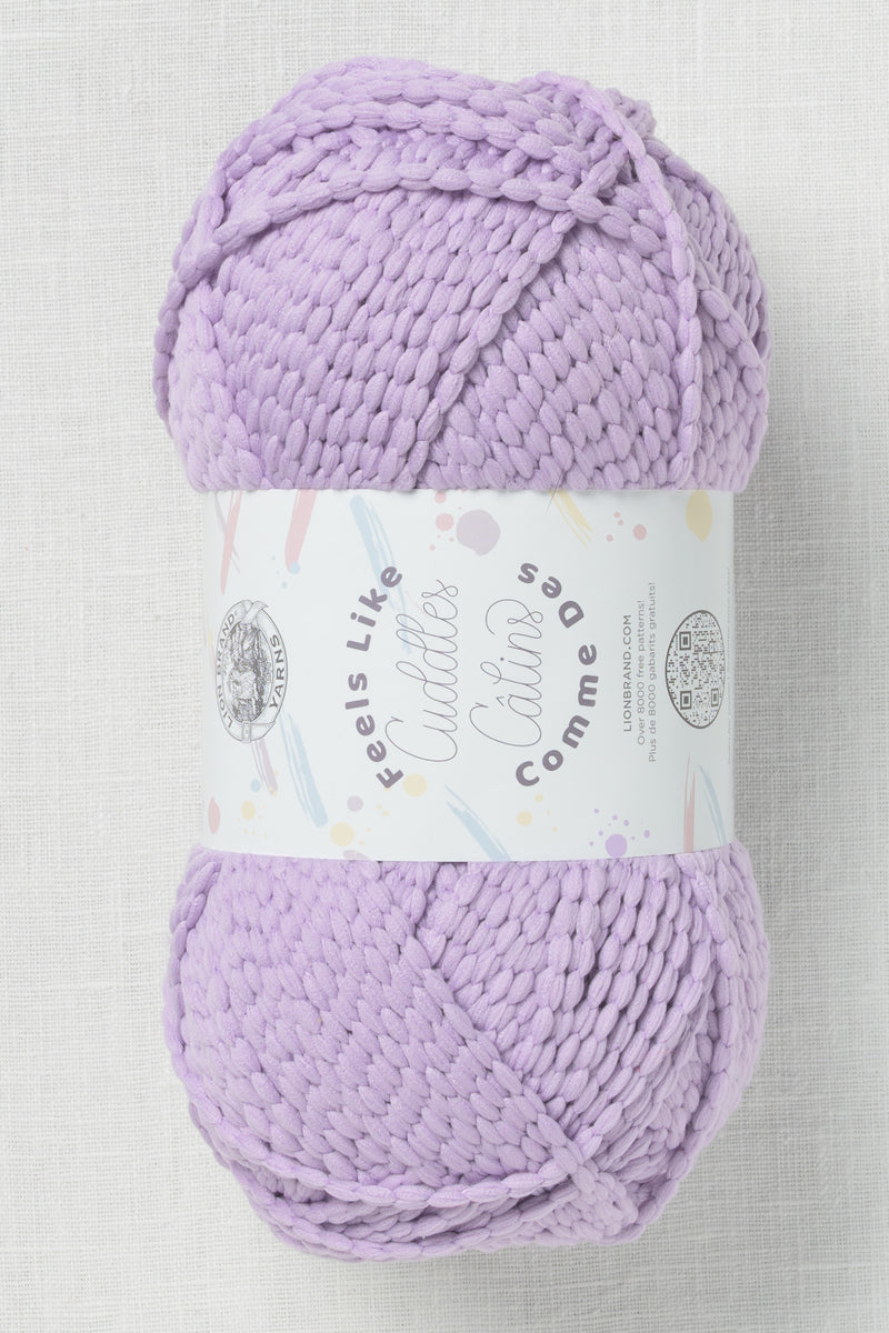 Lion Brand Feels Like Cuddles 148AG Lavender Fields