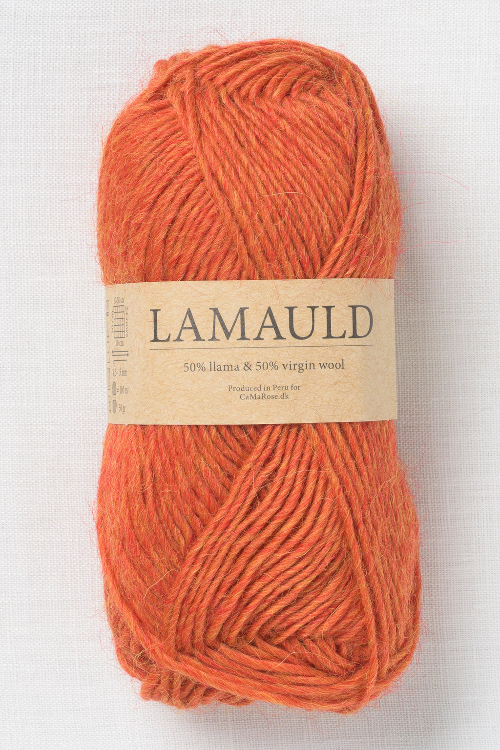 CaMaRose Lamauld 6010 Brændt Orange (Burnt Orange)