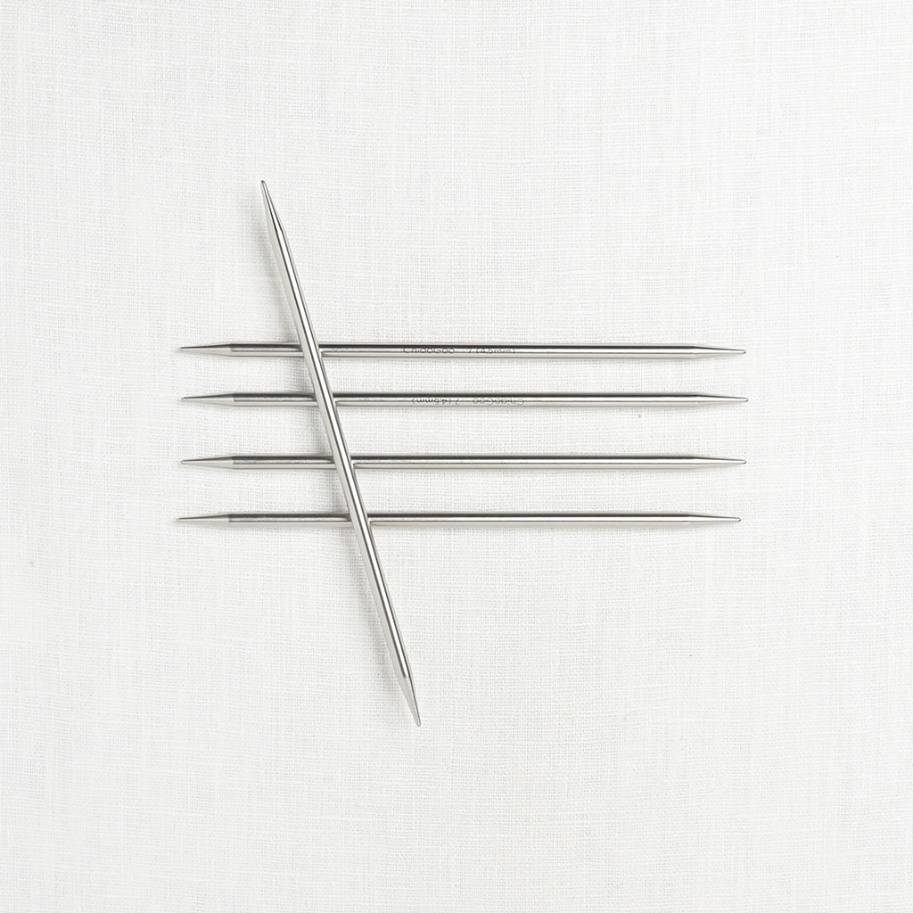 ChiaoGoo Stainless Steel Double Point 6"