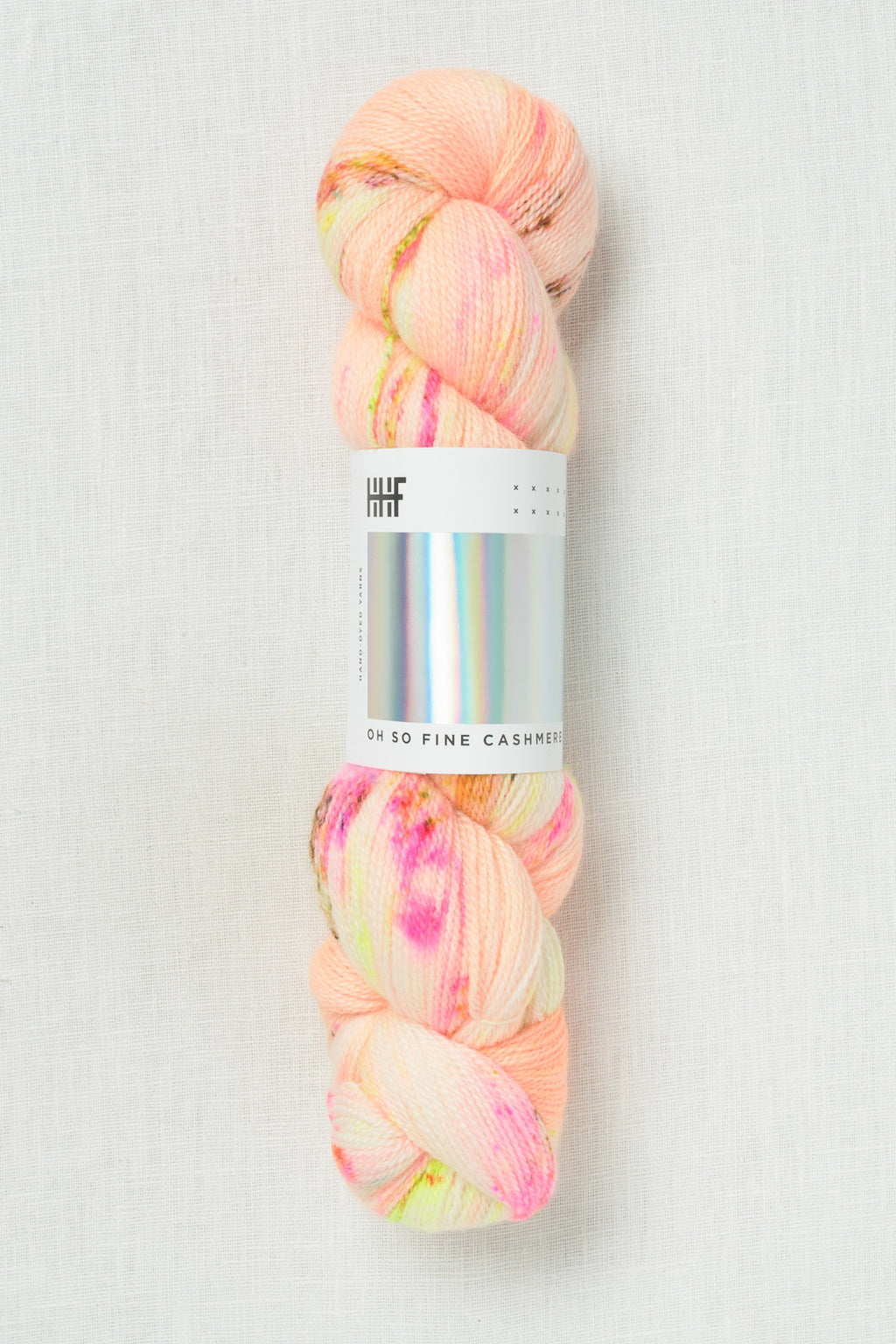 Hedgehog Fibres Oh So Fine Cashmere Peachy Keen