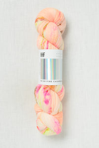 Hedgehog Fibres Oh So Fine Cashmere Peachy Keen