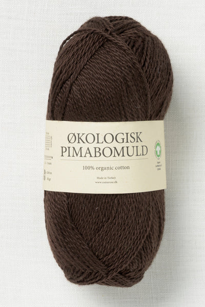 CaMaRose Økologisk Pimabomuld 3714 Chokolade (Chocolate)