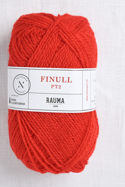 Rauma Finullgarn 0424 Tomato Red