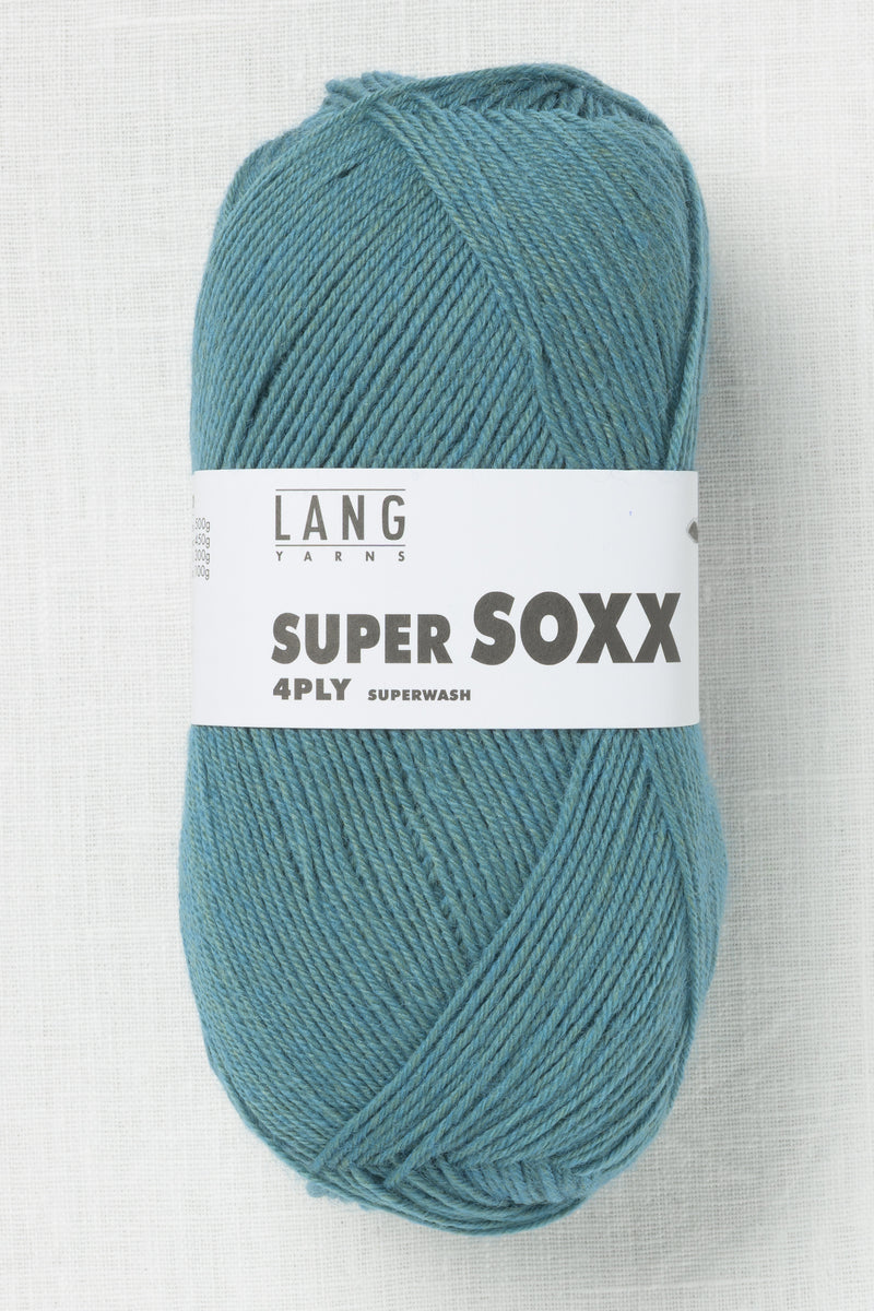 Lang Yarns Super Soxx 4Ply 88 Petrol