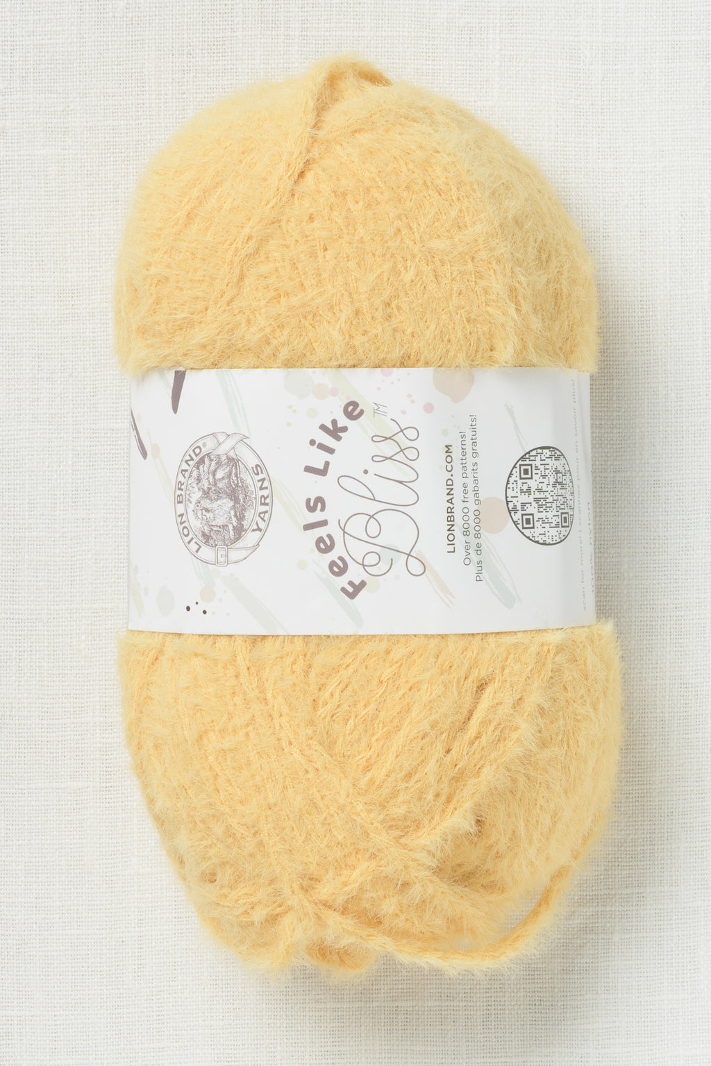 Lion Brand Feels Like Bliss 158B Buttercup