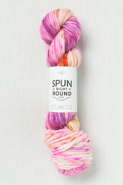Spun Right Round Bulky Topcoat Candy
