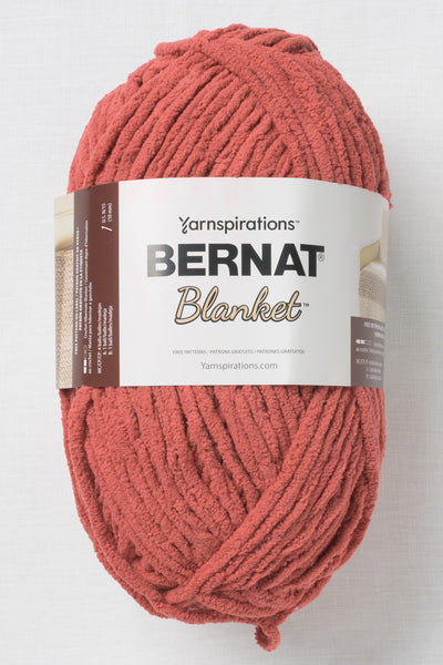 Bernat Blanket Red Rust