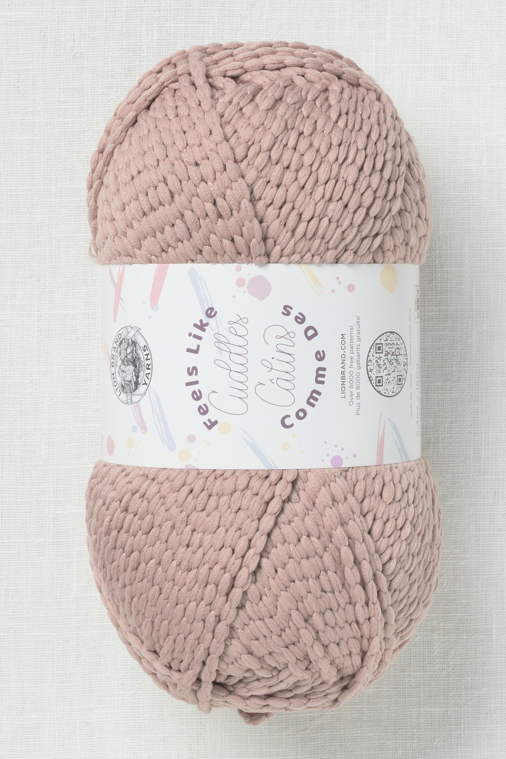 Lion Brand Feels Like Cuddles 122N Mushroom