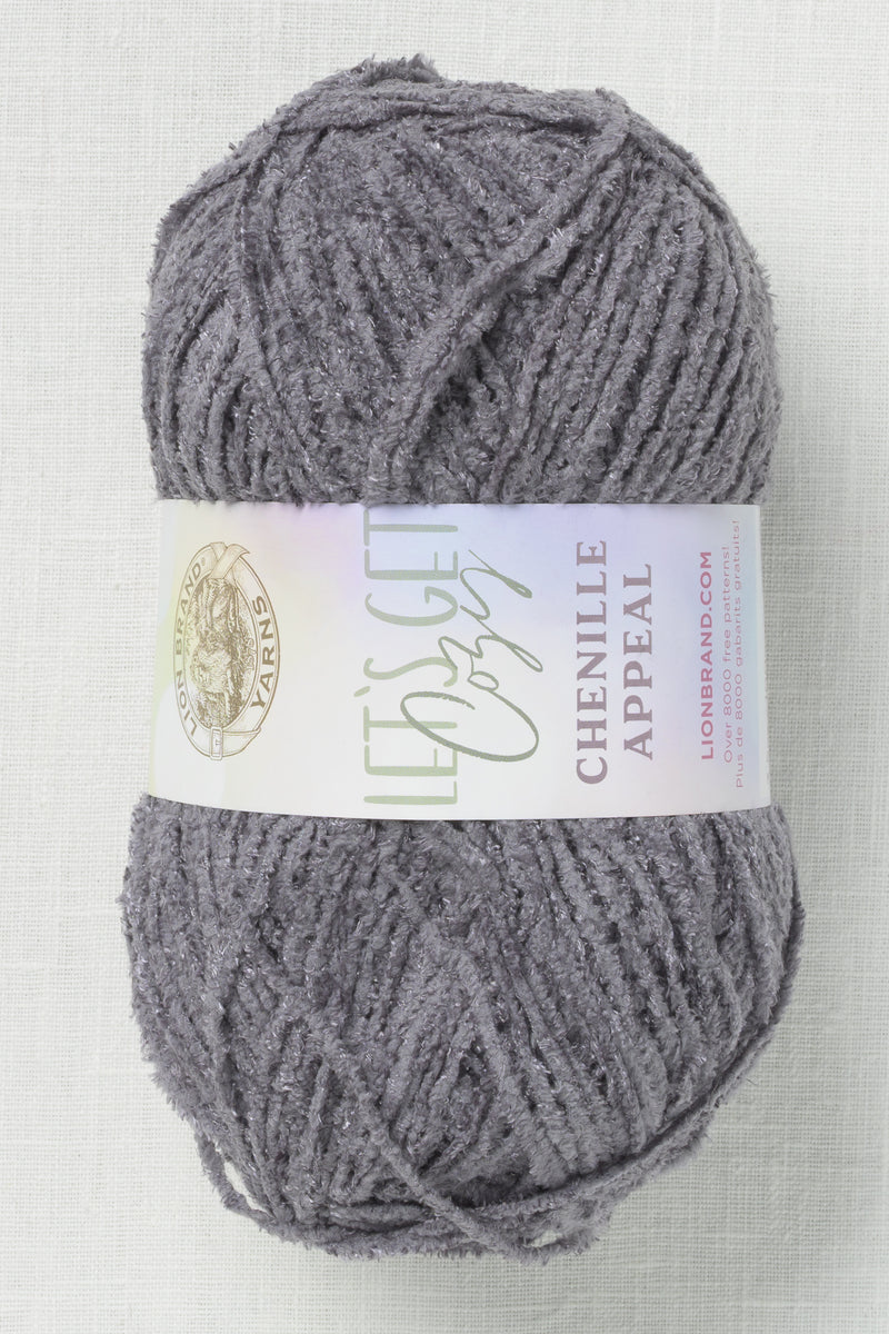 Lion Brand Chenille Appeal 150BB Storm Front
