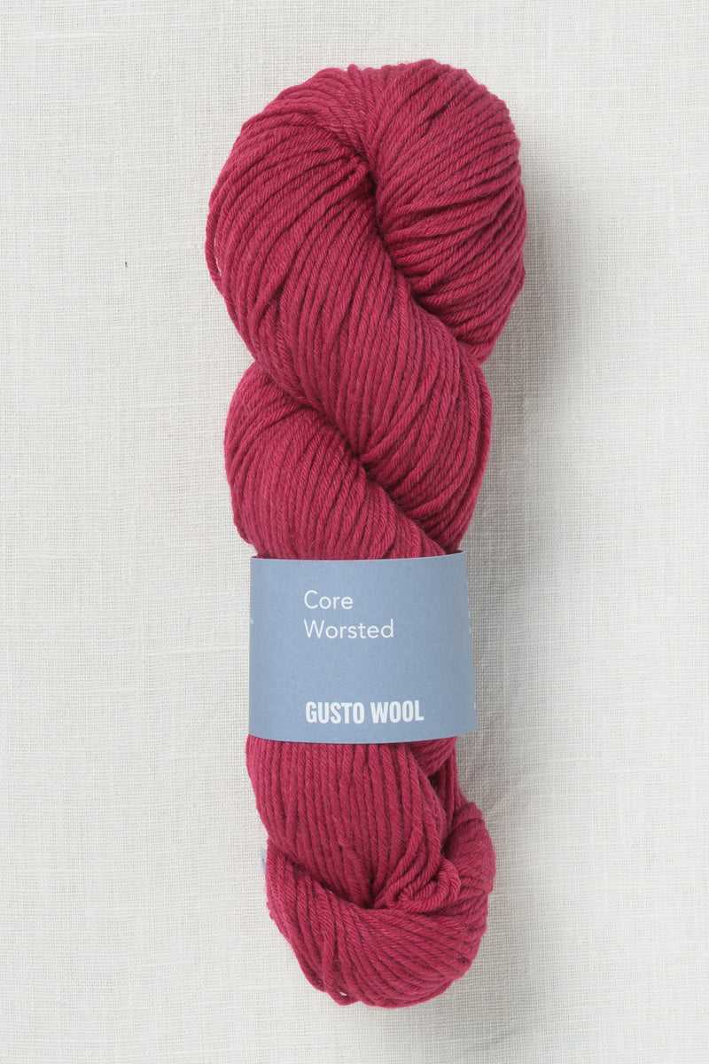 Gusto Wool Core Worsted 4137 Cranberry